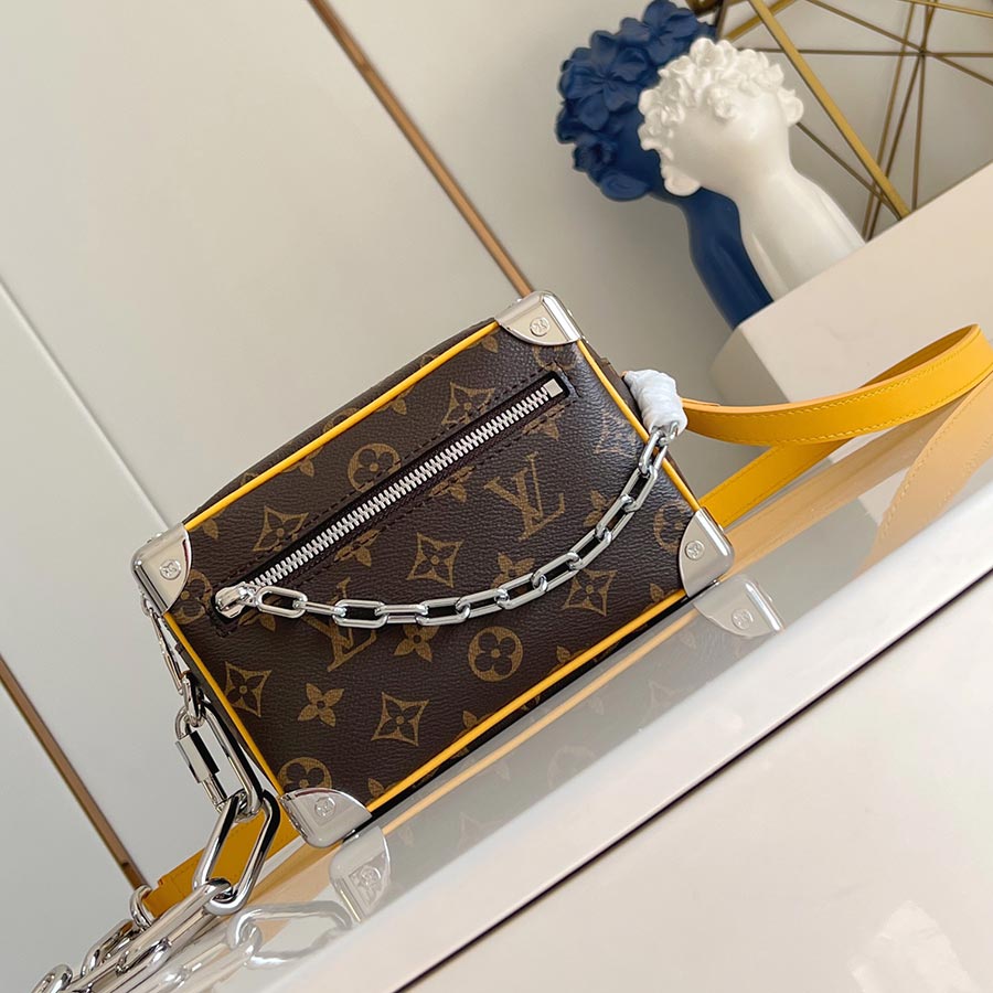 Louis Vuitton  Mini Soft Trunk  Monogram Macassar