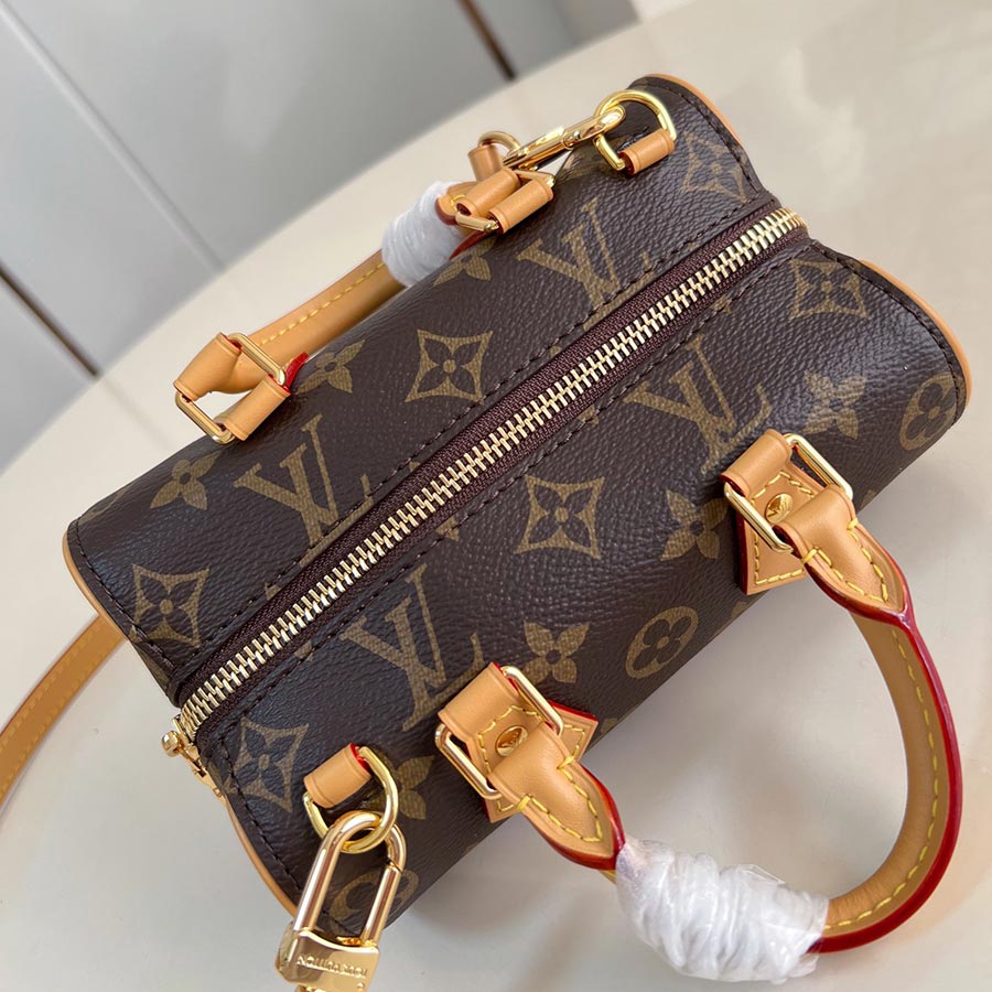 Louis Vuitton Nano Speedy Monogram Empreinte Louis Vuitton Nano Speedy Monogram Empreinte
