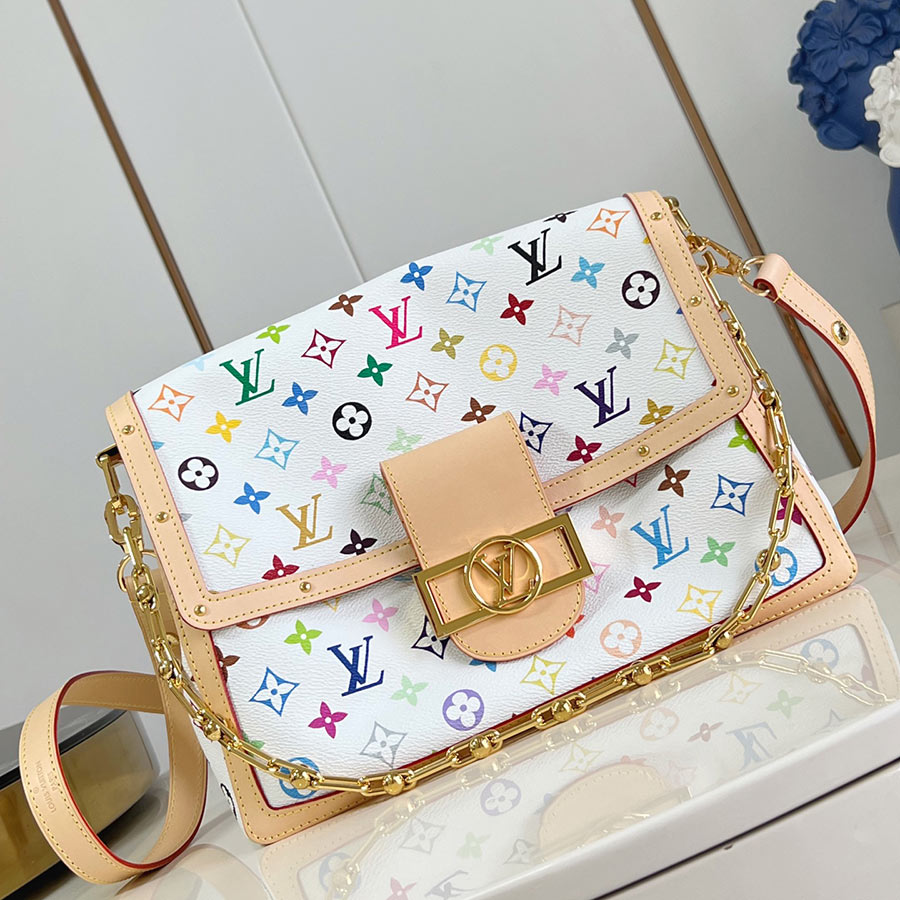 LOUIS VUITTON Dauphine Soft GM