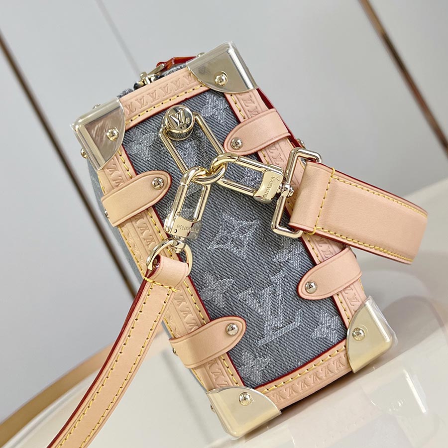 Louis Vuitton  Side Trunk Monogram Denim