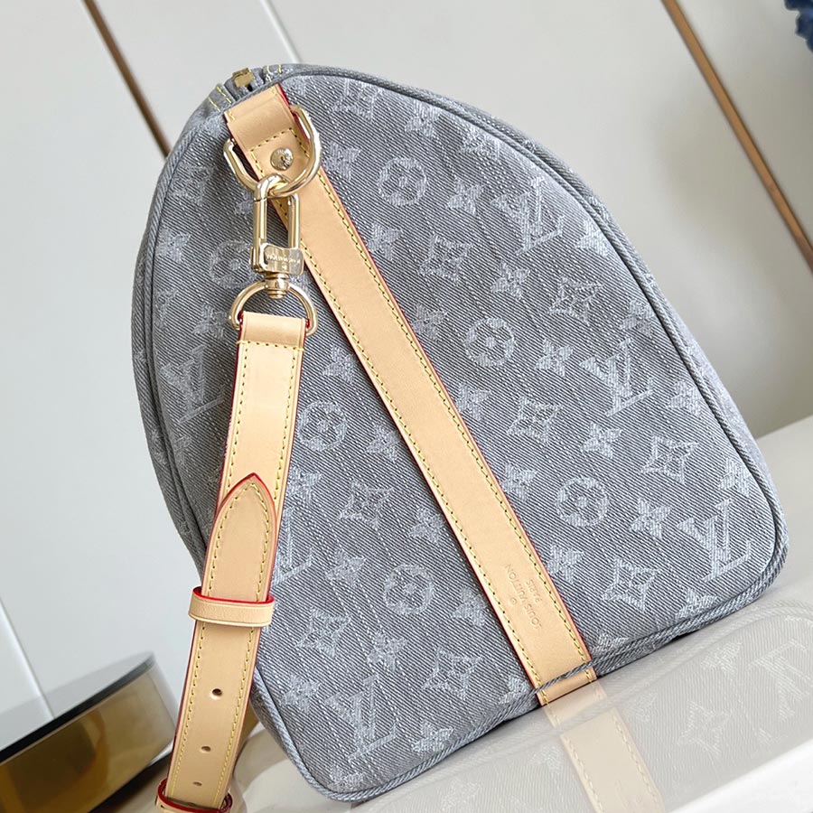 Louis Vuitton Keepall Bandoulière 45 Monogram Denim Louis Vuitton Keepall Bandoulière 45 Monogram Denim