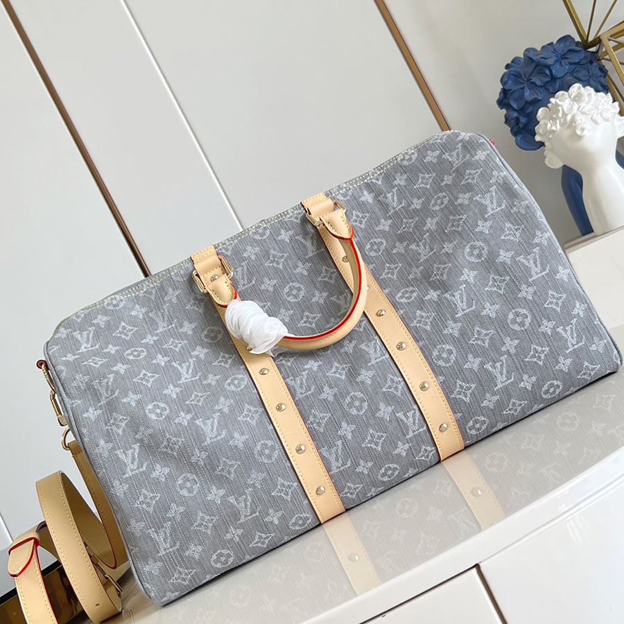 Louis Vuitton  Keepall Bandoulière 45 Monogram Denim