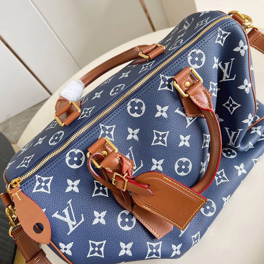 Louis Vuitton Speedy P9 Bandoulière 40 Monogram Leather Louis Vuitton Speedy P9 Bandoulière 40 Monogram Leather