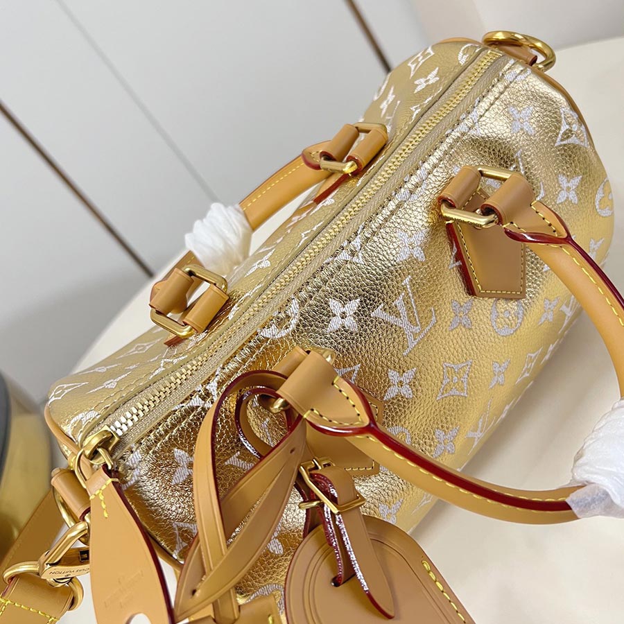 Louis Vuitton Speedy P9 Bandoulière 25 Monogram Leather Louis Vuitton Speedy P9 Bandoulière 25 Monogram Leather