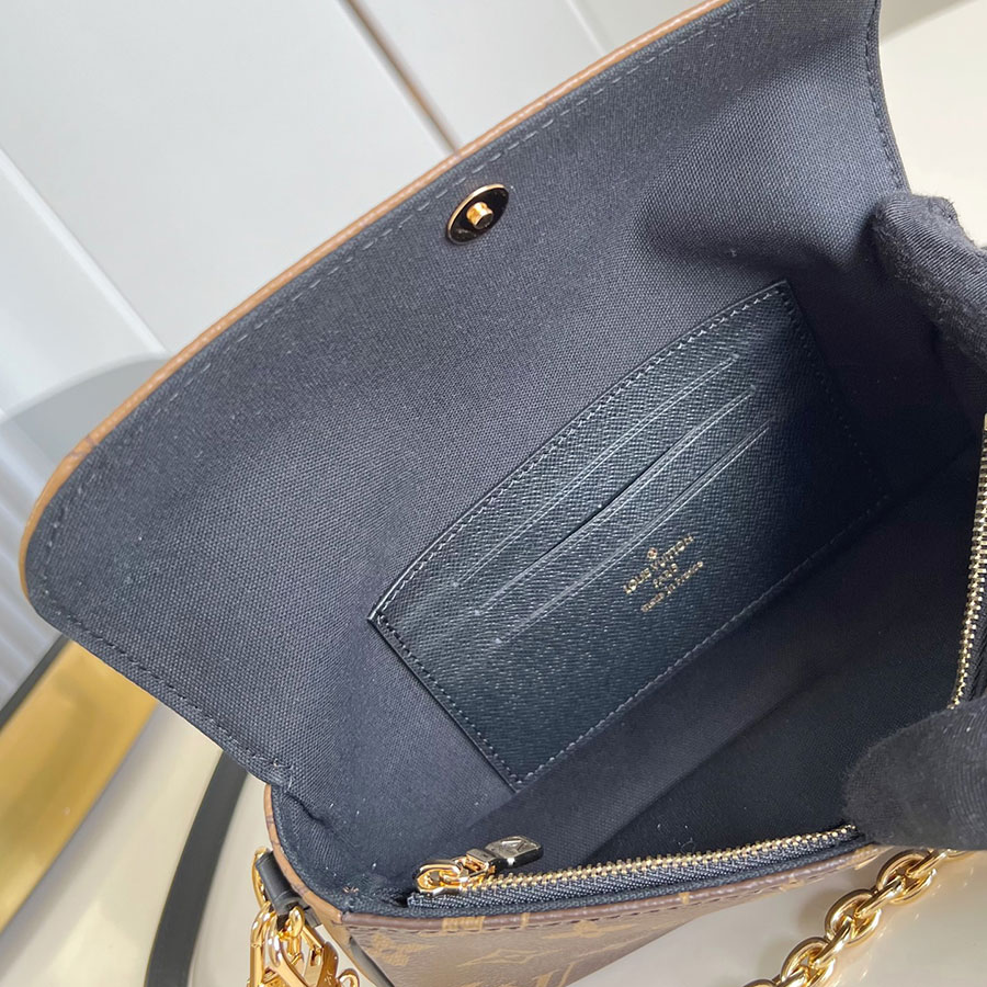 Louis Vuitton Wallet On Chain Ivy Monogram Reverse Louis Vuitton Wallet On Chain Ivy Monogram Reverse