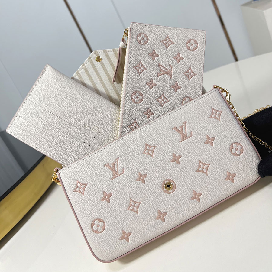 Louis Vuitton Pochette Félicie Monogram Empreinte Louis Vuitton Pochette Félicie Monogram Empreinte