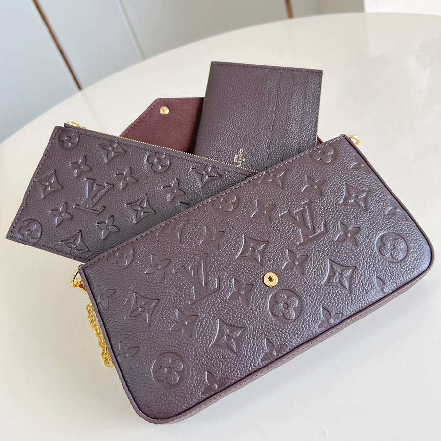 Louis Vuitton Pochette Félicie Monogram Empreinte Louis Vuitton Pochette Félicie Monogram Empreinte
