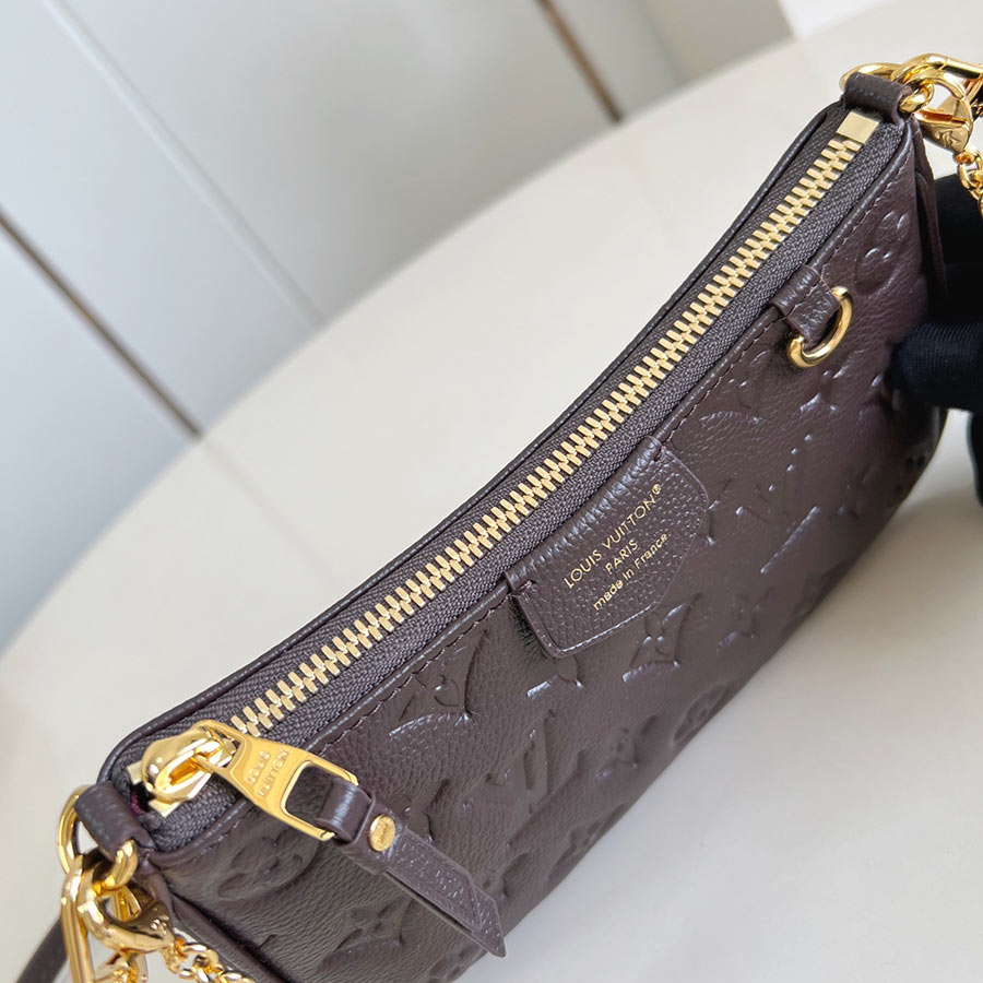 Louis Vuitton Easy Pouch On Strap Monogram Empreinte Louis Vuitton Easy Pouch On Strap Monogram Empreinte