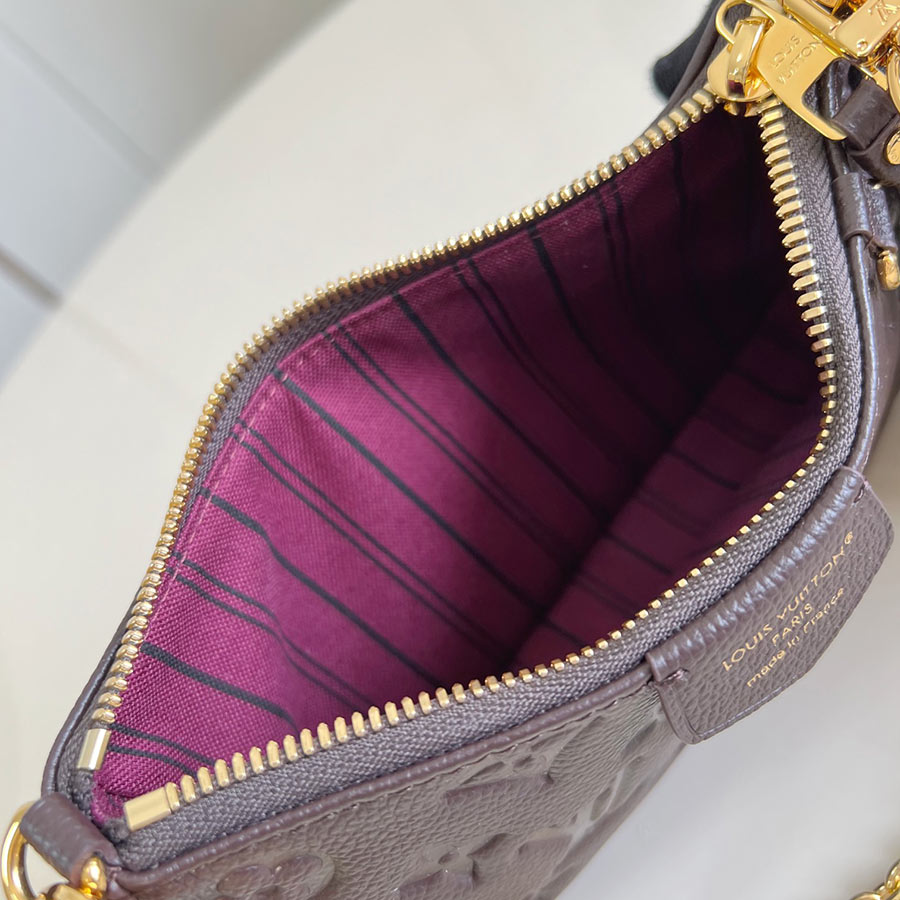 Louis Vuitton Easy Pouch On Strap Monogram Empreinte Louis Vuitton Easy Pouch On Strap Monogram Empreinte