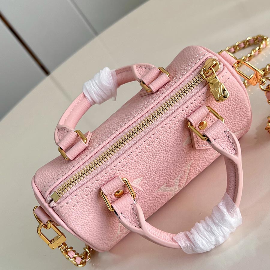Louis Vuitton Nano Speedy Monogram Empreinte Louis Vuitton Nano Speedy Monogram Empreinte