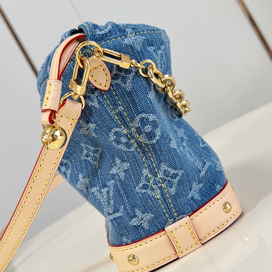 Louis Vuitton Nano Noé Denim