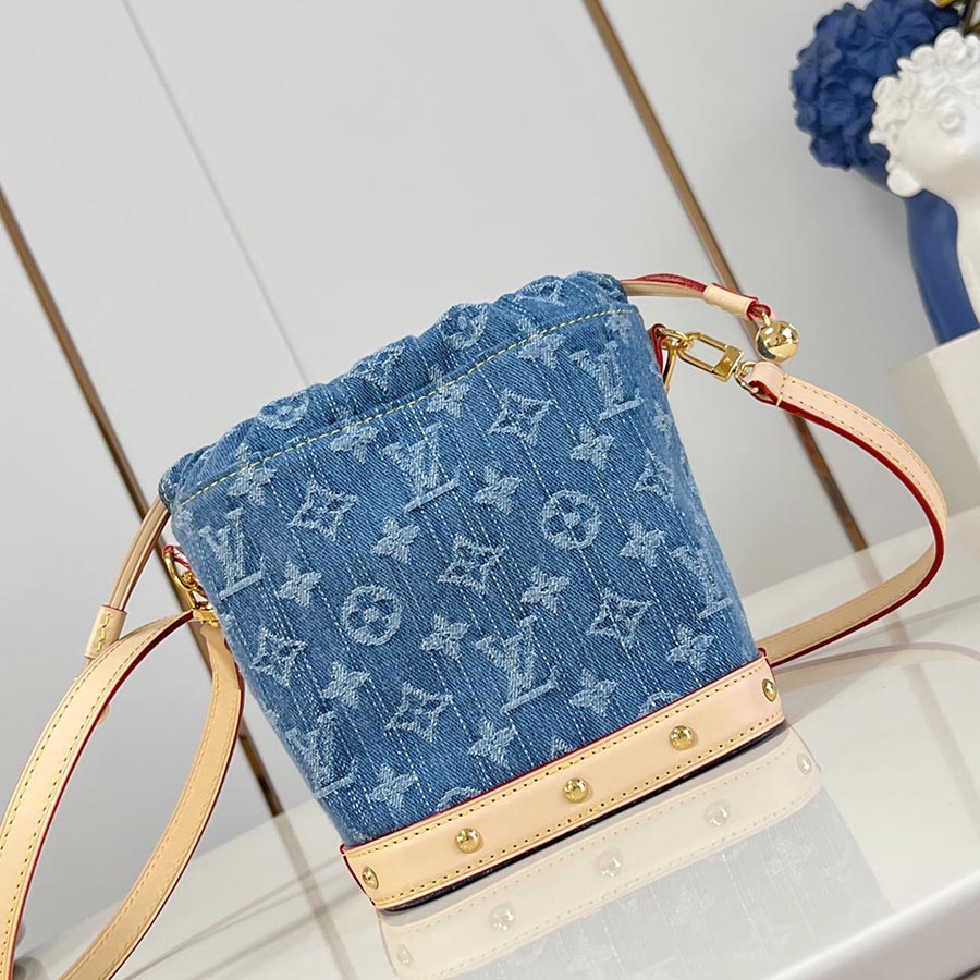 Louis Vuitton Nano Noé Denim