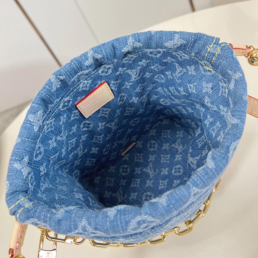 Louis Vuitton Nano Noé Denim