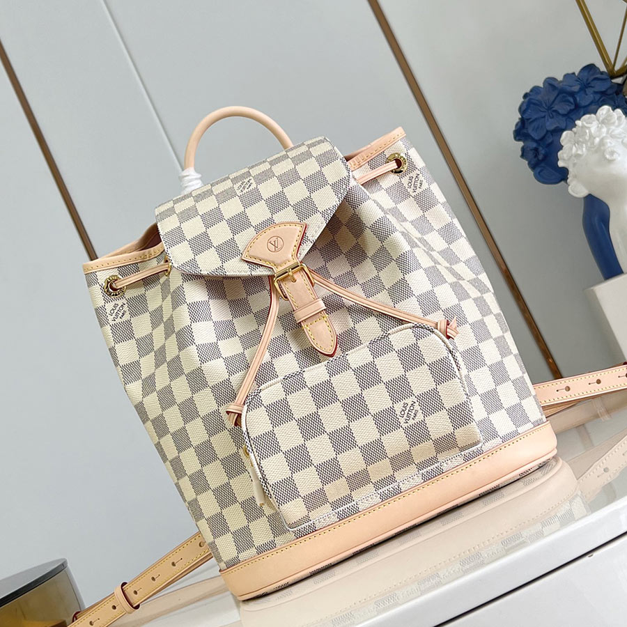 Louis Vuitton  Montsouris Damier Azur