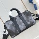 Louis Vuitton Keepall Bandoulière 25  Damoflage Black