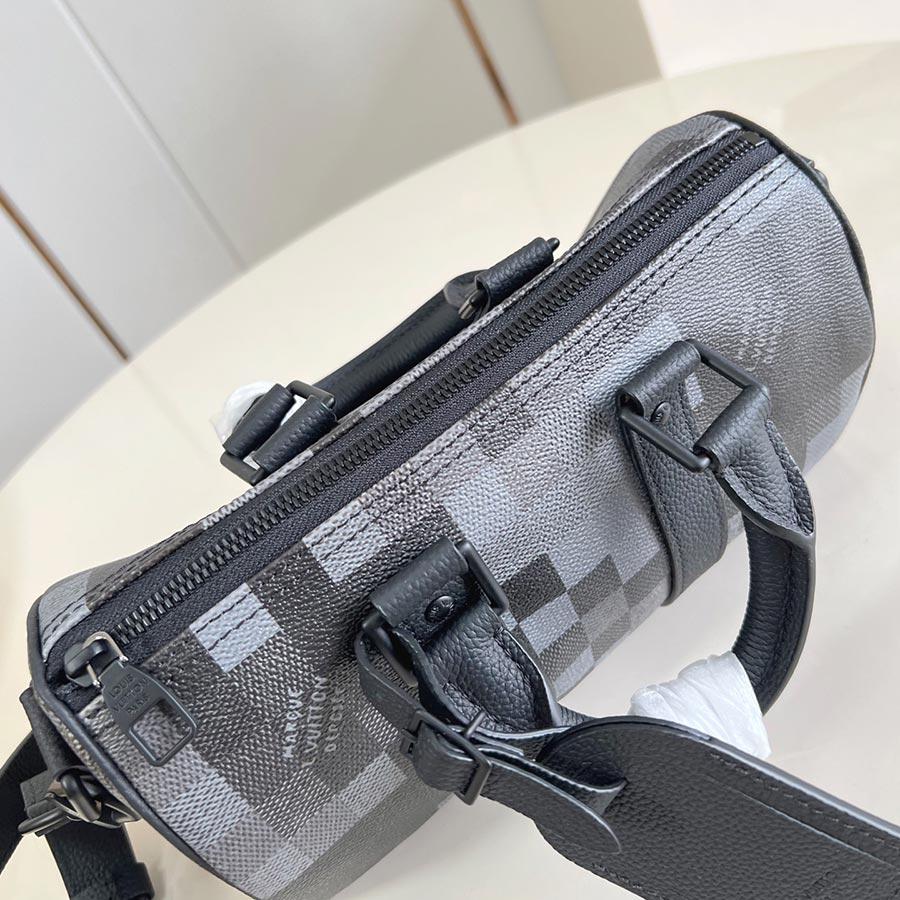 Louis Vuitton Keepall Bandoulière 25  Damoflage Black