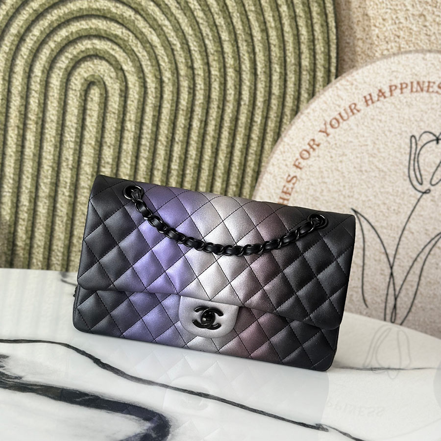 Chane   Jumbo Classic Caviar Double Flap