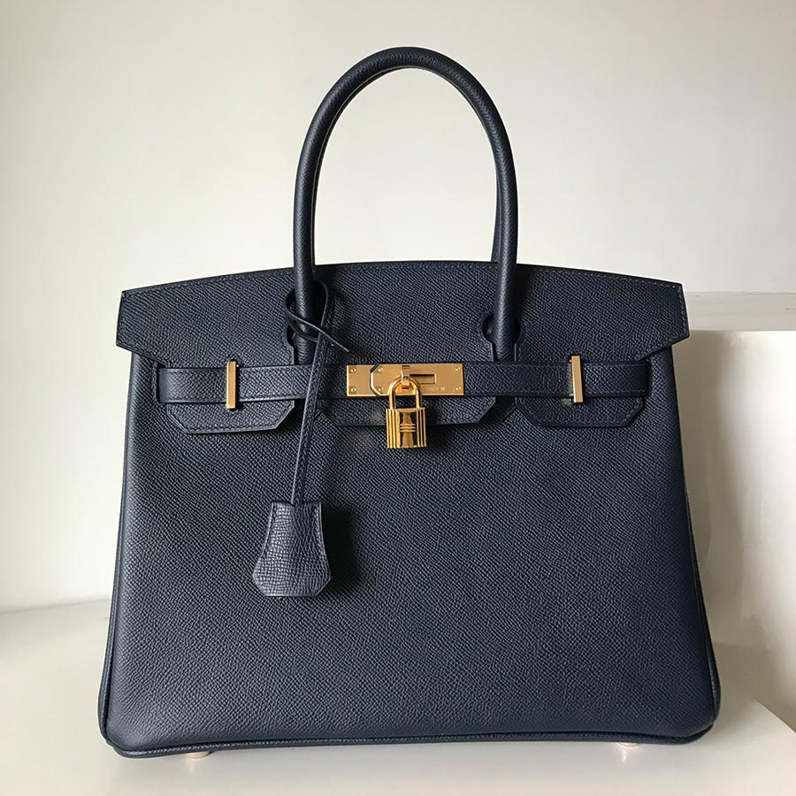 Hermès  birkin epsom  hand bag