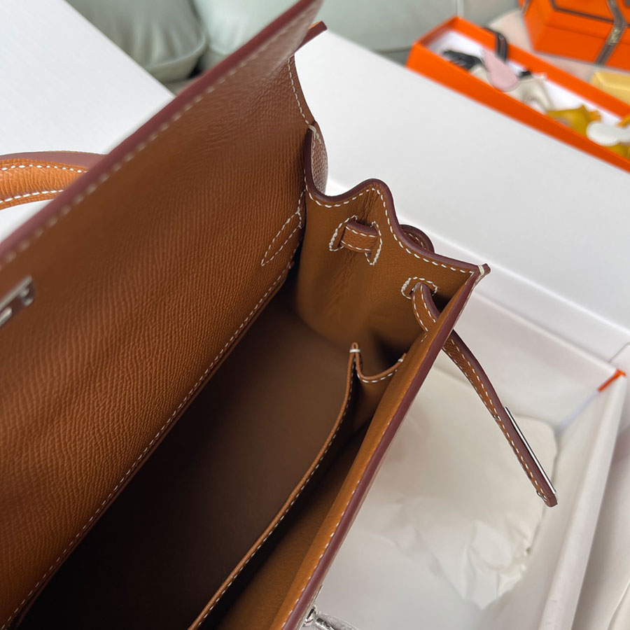 Hermès  Kelly epsom hand bag
