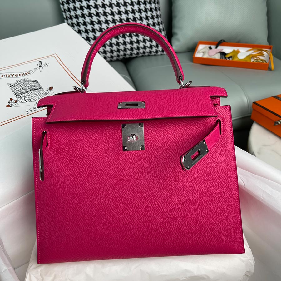 Hermès kelly epsom hand bag