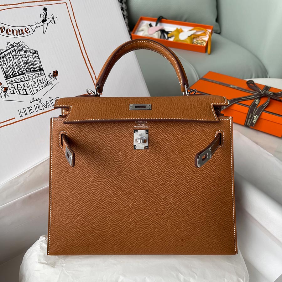 Hermès Kelly  epsom hand bag