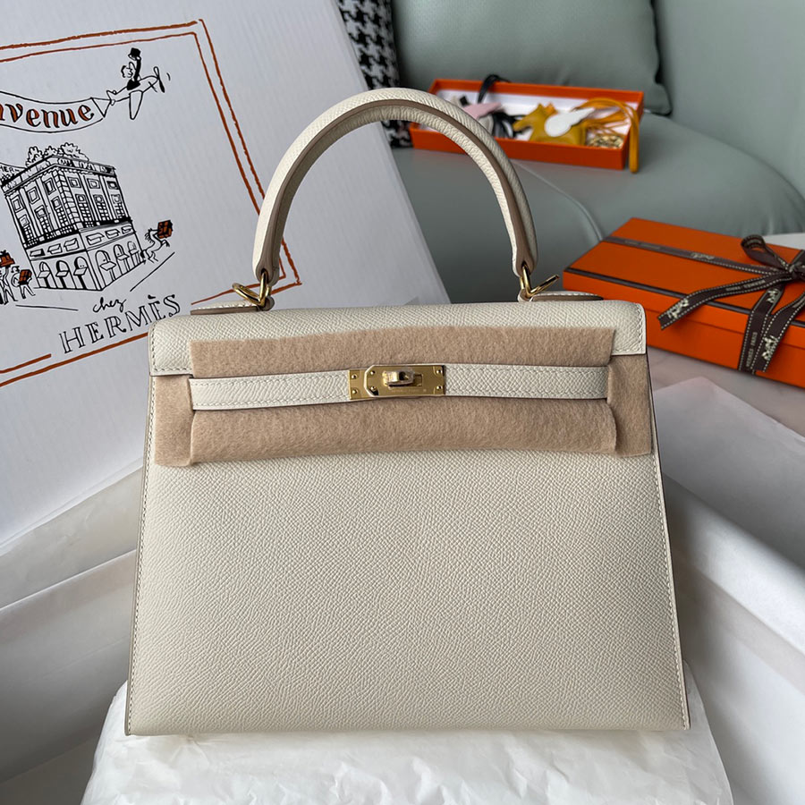 Hermès Kelly epsom hand bag