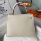 Hermès Kelly epsom hand bag
