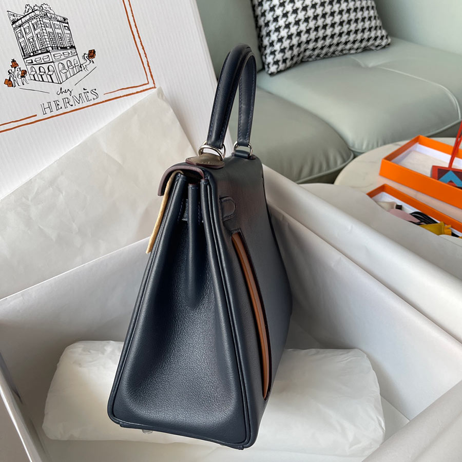 Hermès Kelly colormatic hand bag