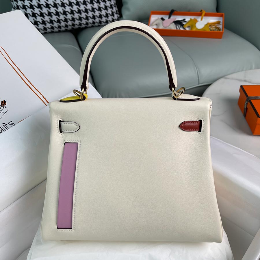 Hermès Kelly colormatic  nata swift hand bag