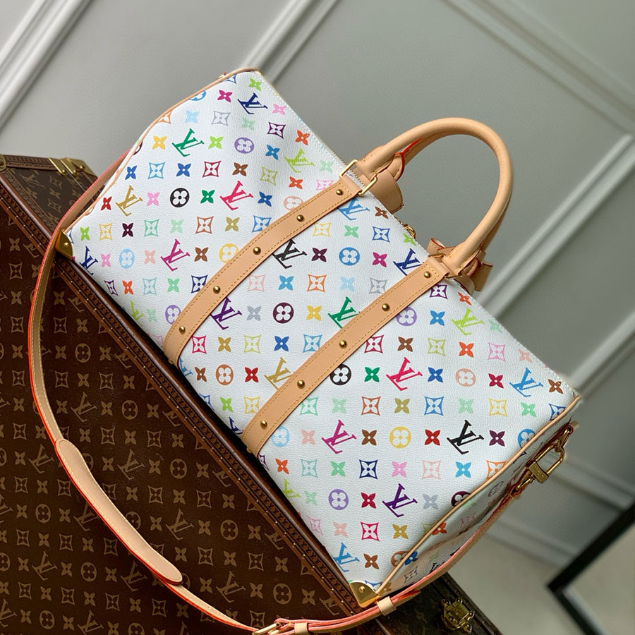 LOUIS VUITTON KEEPALL BANDOULIÈRE 45  MONOGRAM MURAKAMI TAKASHI    