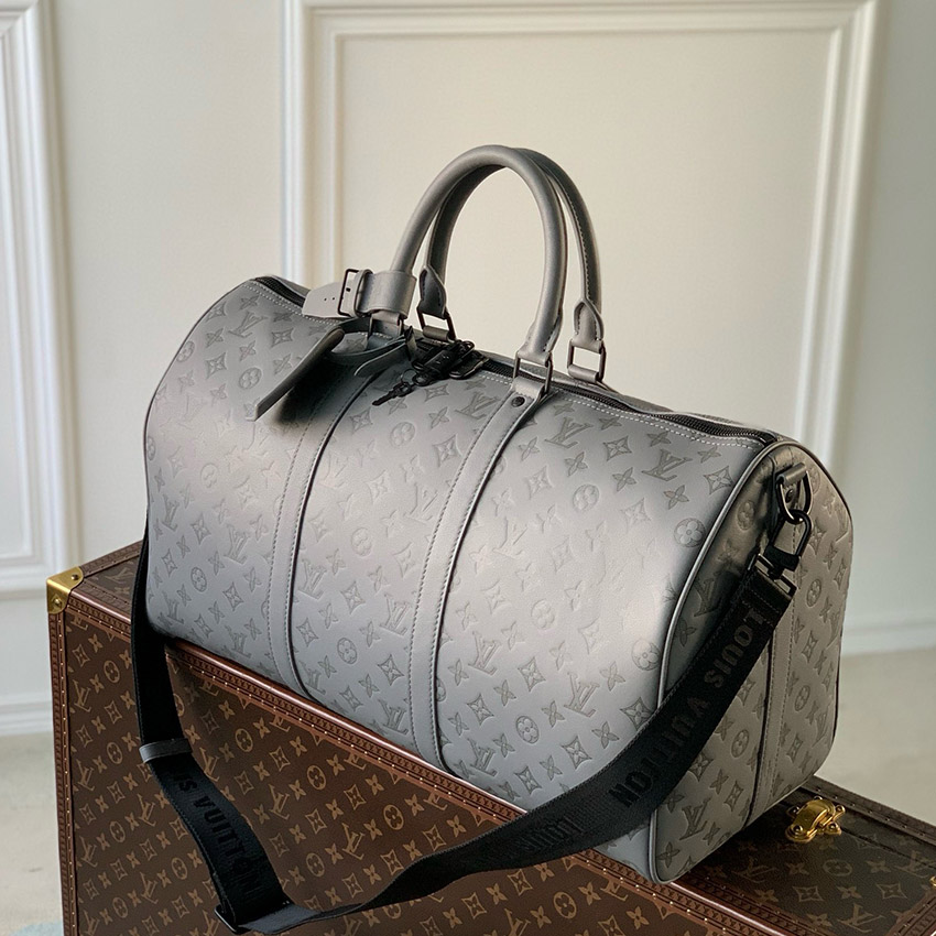 LOUIS VUITTON KEEPALL BANDOULIÈRE GREY 