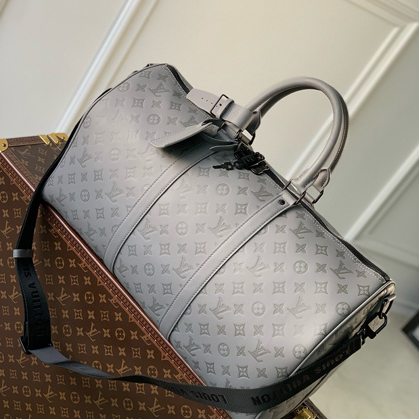 LOUIS VUITTON KEEPALL BANDOULIÈRE GREY 