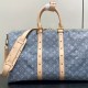 LOUIS VUITTON KEEPALL BLUE JEANS BANDOULIÈRE 45
