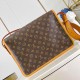 LOUIS VUITTON SATCHEL MONOGRAM LEATHER LOUIS VUITTON SATCHEL MONOGRAM LEATHER