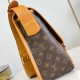 LOUIS VUITTON SATCHEL MONOGRAM LEATHER LOUIS VUITTON SATCHEL MONOGRAM LEATHER