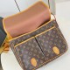 LOUIS VUITTON SATCHEL MONOGRAM LEATHER LOUIS VUITTON SATCHEL MONOGRAM LEATHER