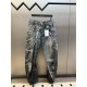 Acne Studio Trompe-l’oeil print jeans