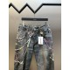Acne Studio Trompe-l’oeil print jeans