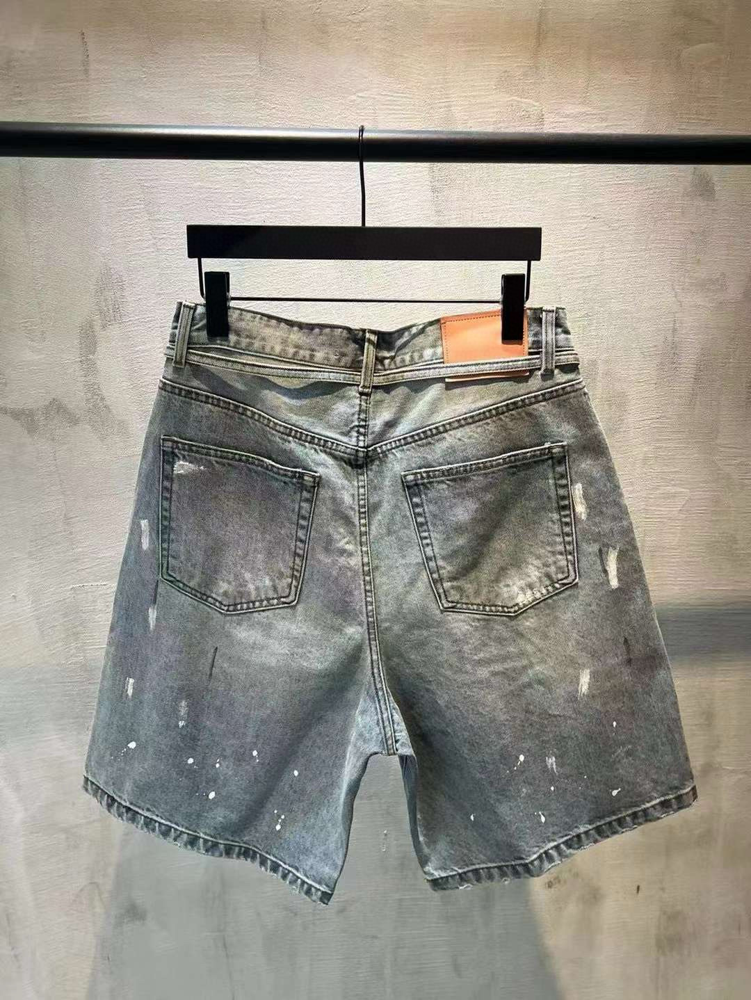 Acne Studio washed  short jeans