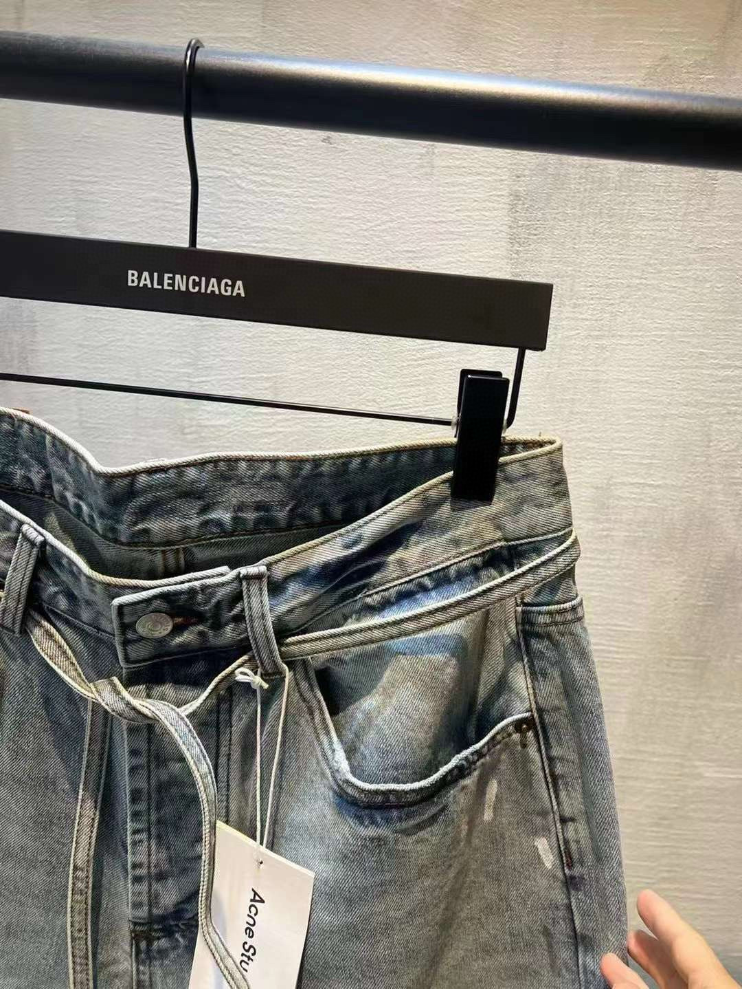 Acne Studio washed short jeans Acne Studio washed short jeans