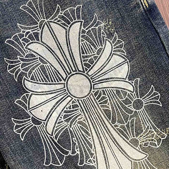 CHROME HEARTS LOGO JEANS CHROME HEARTS LOGO JEANS