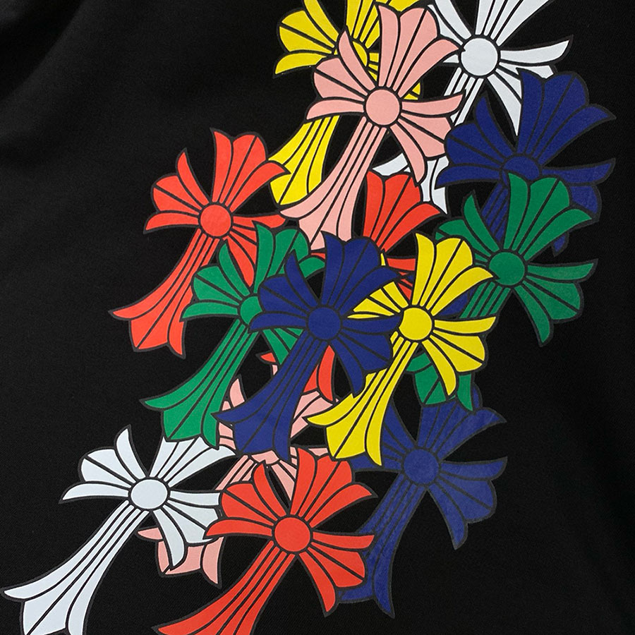CHROME HEARTS COLORFUL LOGO TSHIRT CHROME HEARTS COLORFUL LOGO TSHIRT