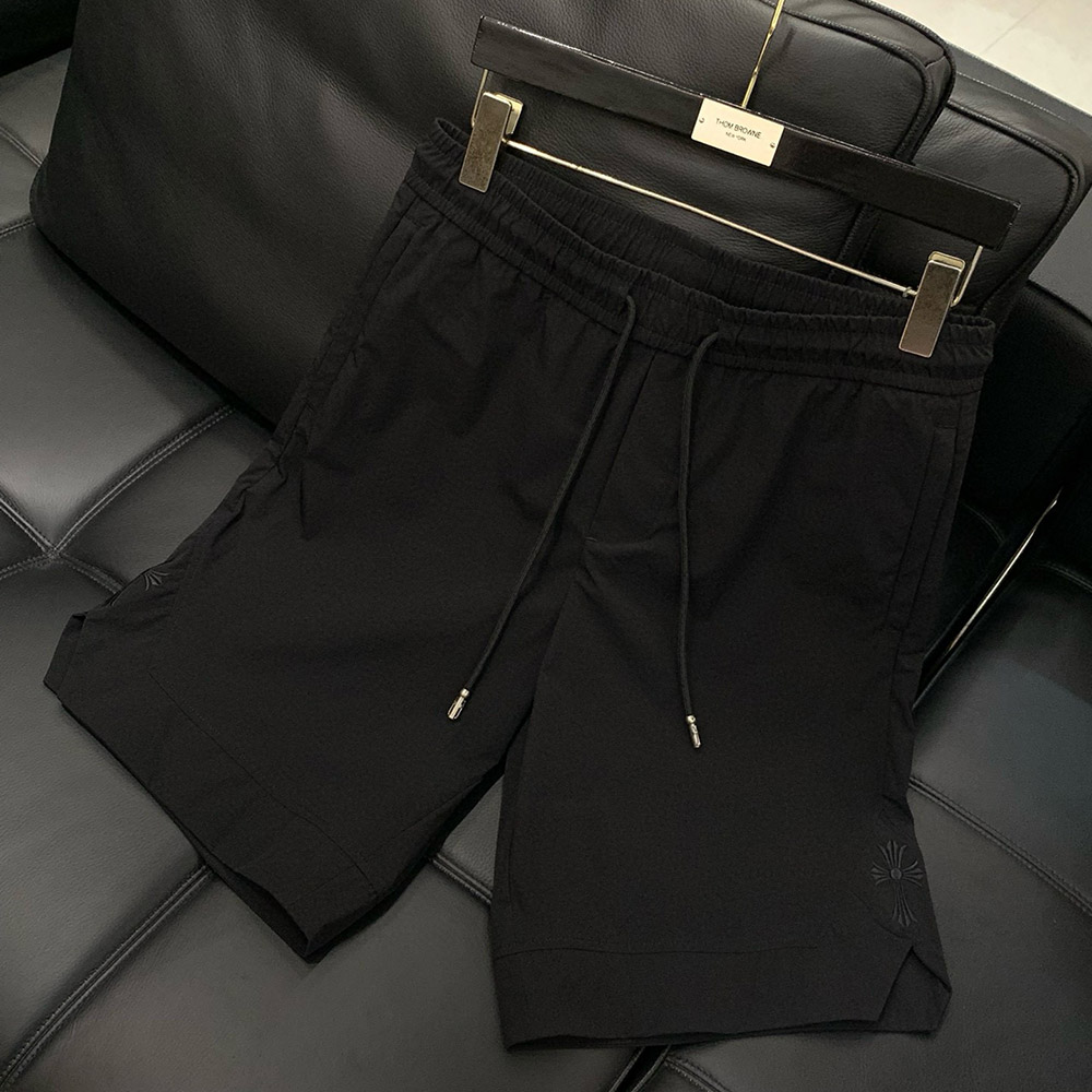 CHROME HEARTS EMBROIDERY LOGO SHORTS CHROME HEARTS EMBROIDERY LOGO SHORTS