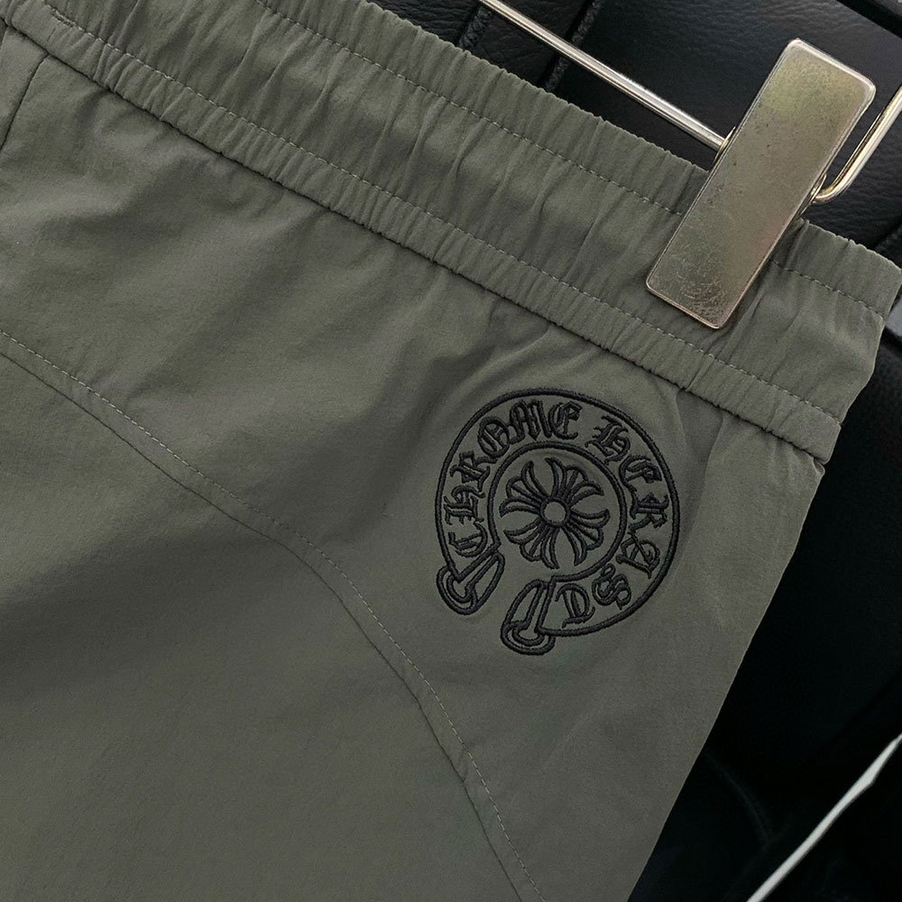 CHROME HEARTS EMBROIDERY LOGO SHORTS CHROME HEARTS EMBROIDERY LOGO SHORTS