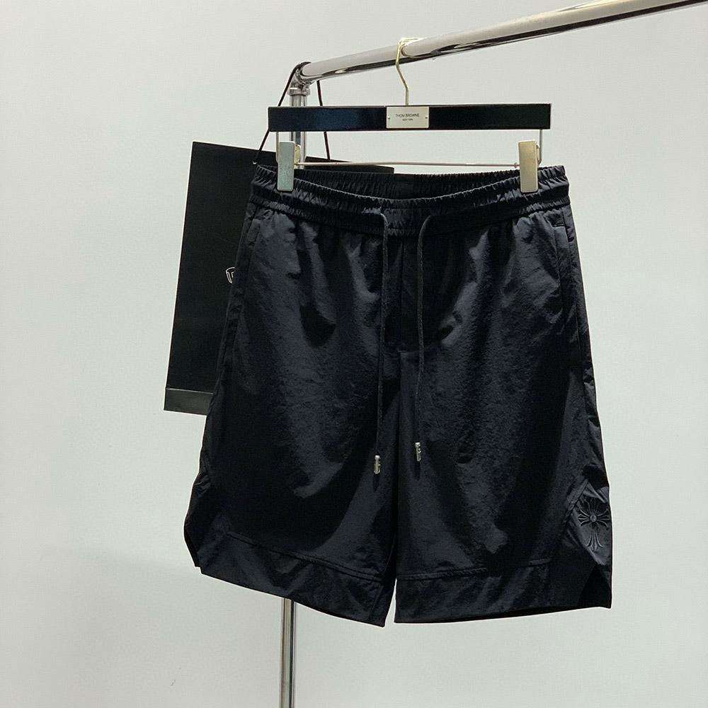 CHROME HEARTS EMBROIDERY LOGO SHORTS 