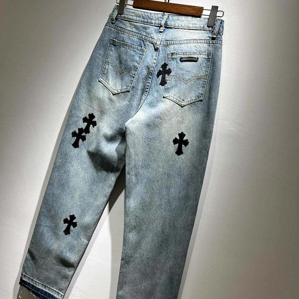 CHROME HEARTS LOGO JEANS CHROME HEARTS LOGO JEANS