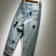 CHROME HEARTS LOGO JEANS CHROME HEARTS LOGO JEANS