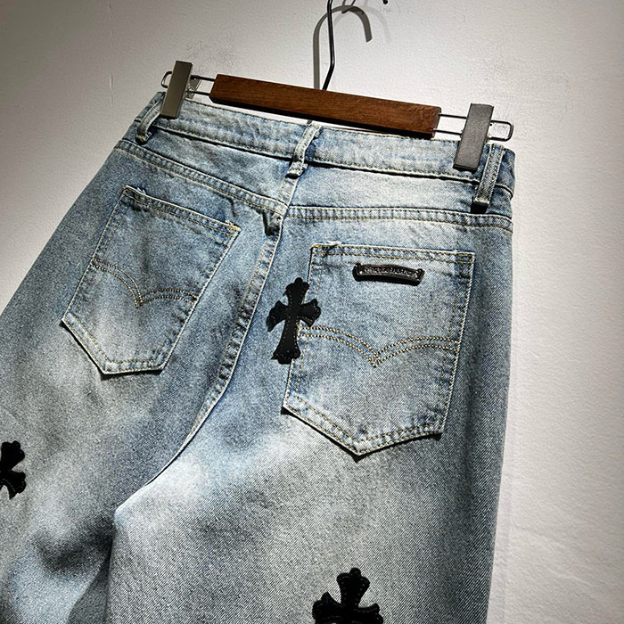 CHROME HEARTS LOGO JEANS CHROME HEARTS LOGO JEANS