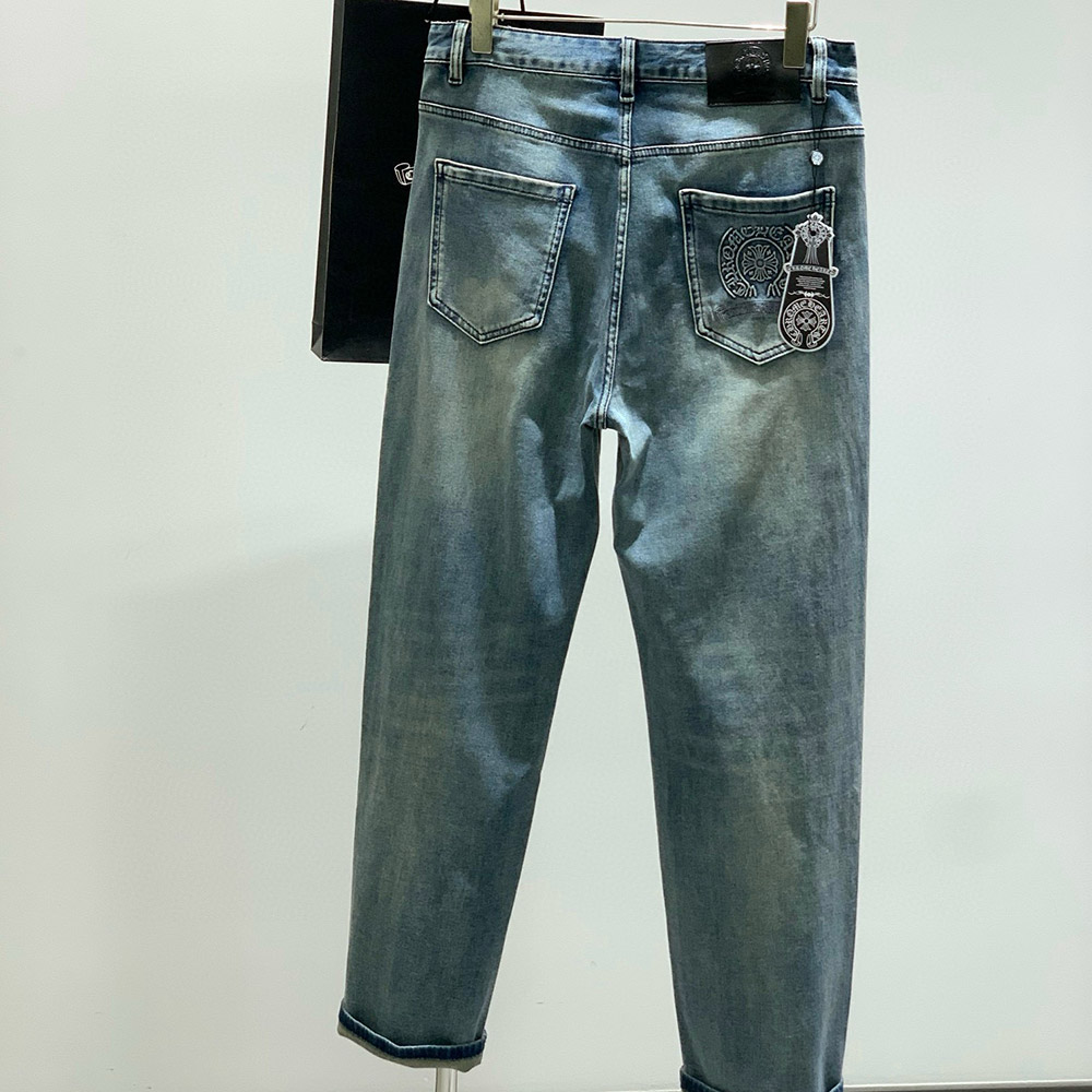 CHROME HEARTS LOGO JEANS