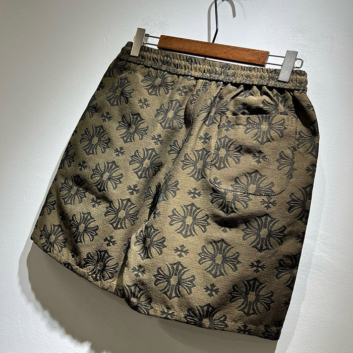 CHROME HEARTS LOGO PRINT SHORTS CHROME HEARTS LOGO PRINT SHORTS